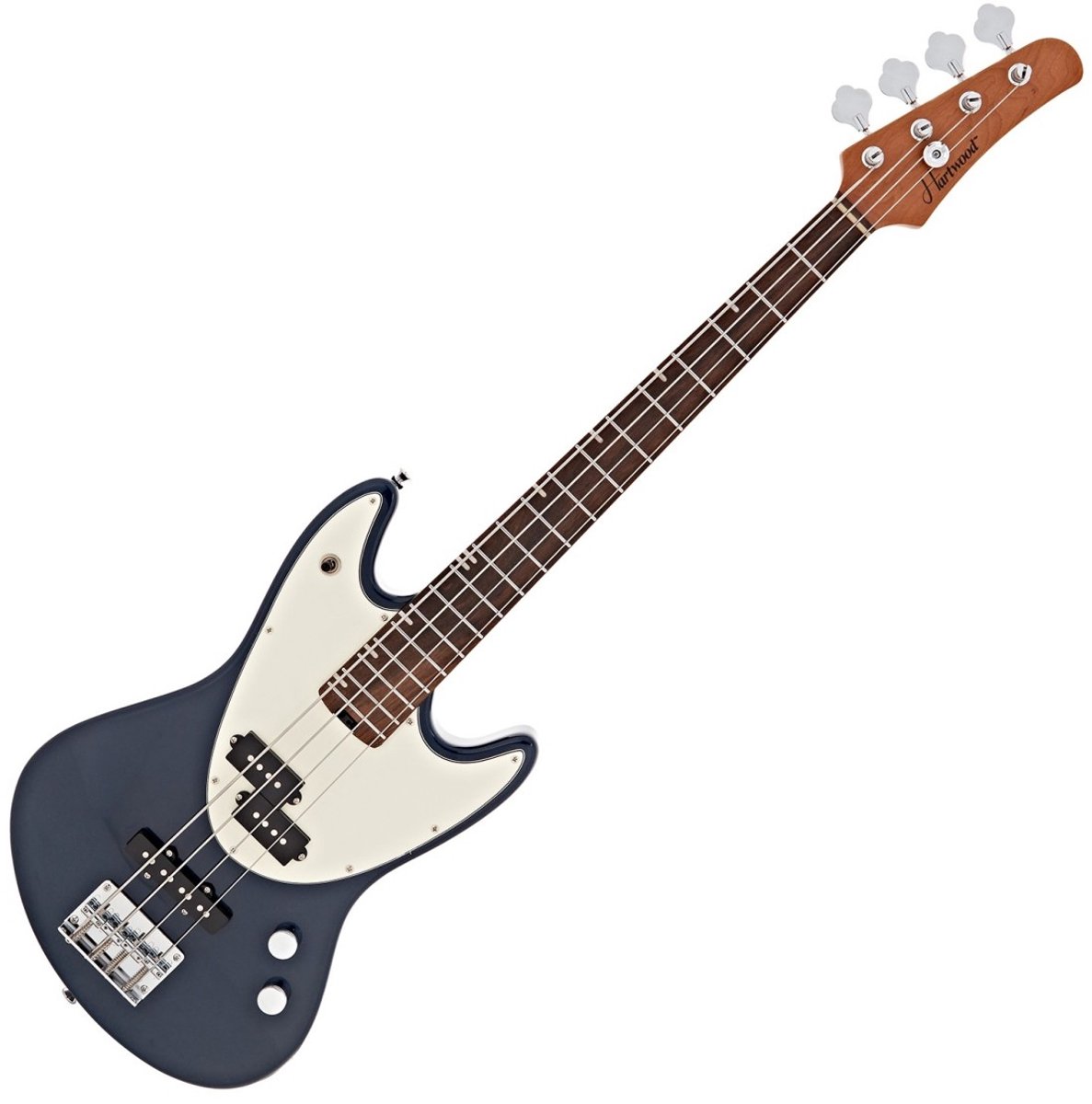 Hartwood Delta basgitaar, metallic blauw
