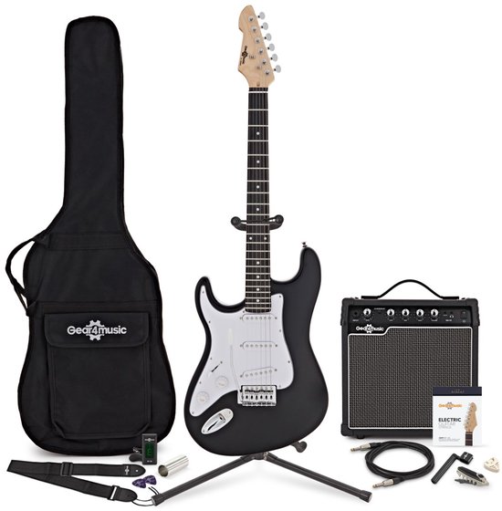 Ampli Basse Électrique Gear4music 25 W – Haut-Parleur 8 Pouces, Égaliseur 4 Bandes, Boucle Effets, Sortie Casque & Ligne – Idéal Répétitions & Petits Concerts