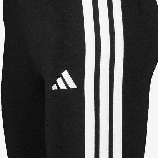 Adidas Sportswear Essentials 3-Stripes Katoenen Legging - Dames - Zwart van Adidas — afbeelding 3