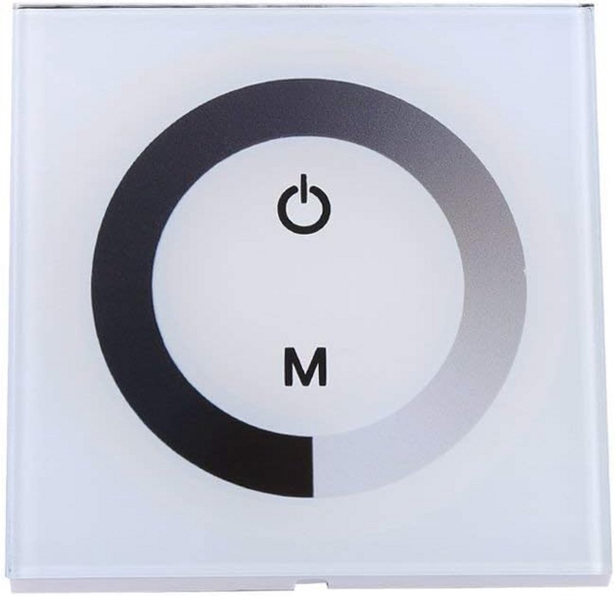 Touch Dimmerpaneel Wit voor LED Strips Wandmontage DC 12-24V
