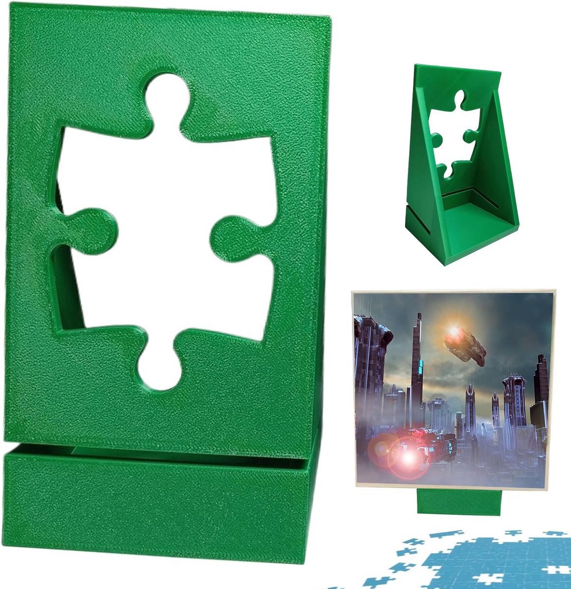 Universele Puzzeldoos Houder Standaard - Verstelbare Ondersteuning voor Puzzel Posters en Doosjes