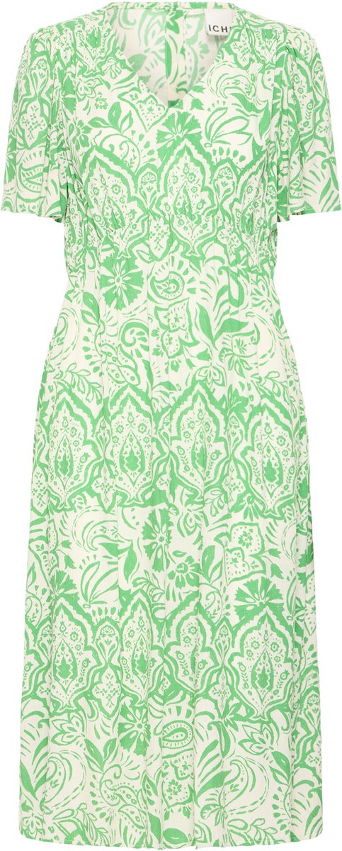 ICHI - IHMARRAKECH AOP DR25 - Dames - Midi jurken
