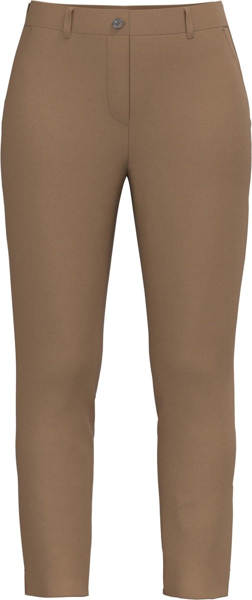 Native Spirit Ecologische enkellange chinobroek dames NS737 - Dark camel - 38 NL (40 FR)