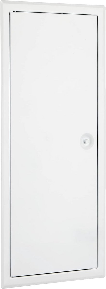 Inspectiedeurtje Softline 20x50cm RAL9016 met vierkante sluiting