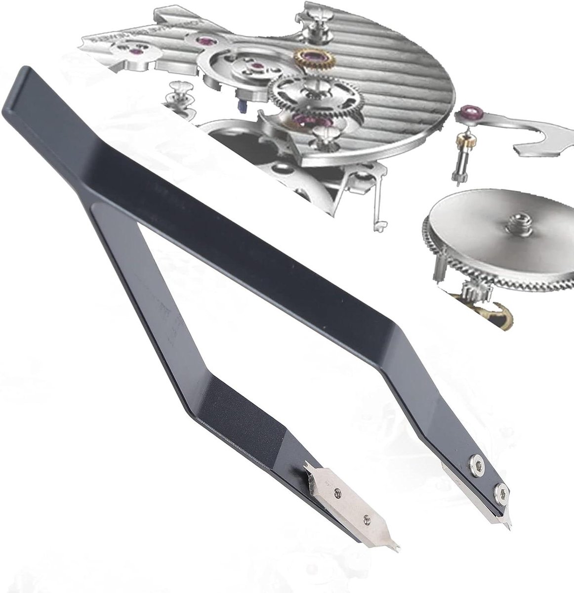 Veerpenpincet voor horloges, staafgereedschap veertang reparatieset