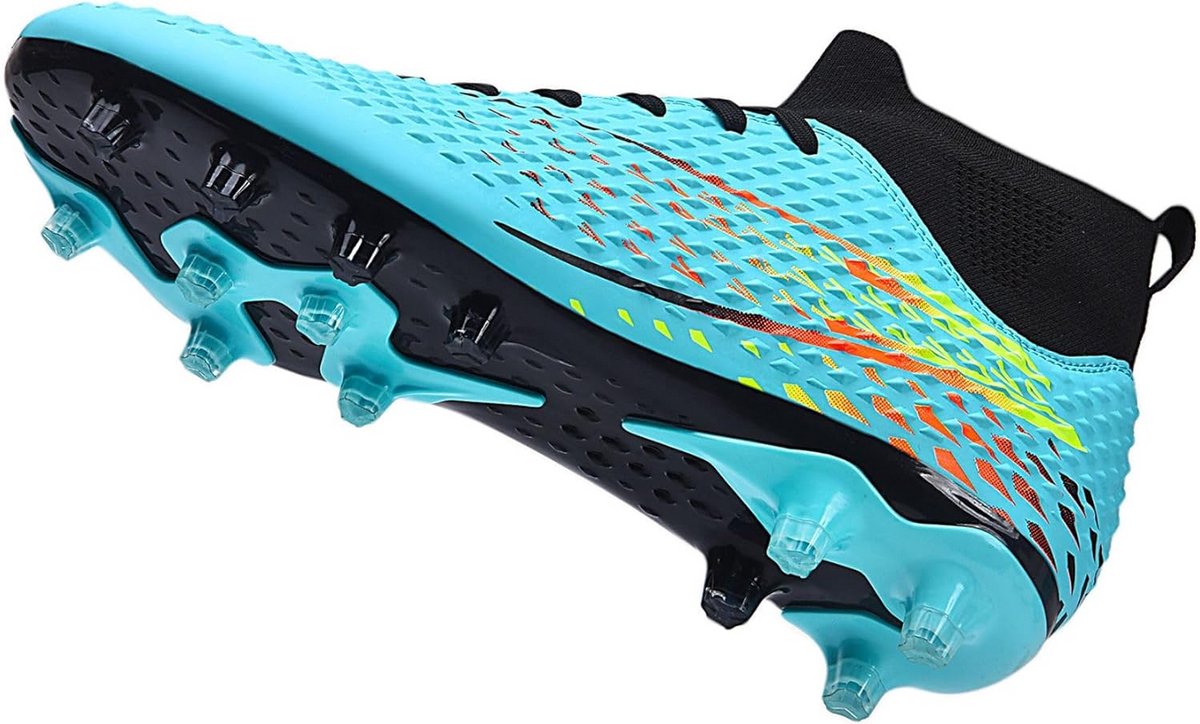 Voetbalschoenen Jongens en Heren voor Buiten Grips Trainingsschoenen