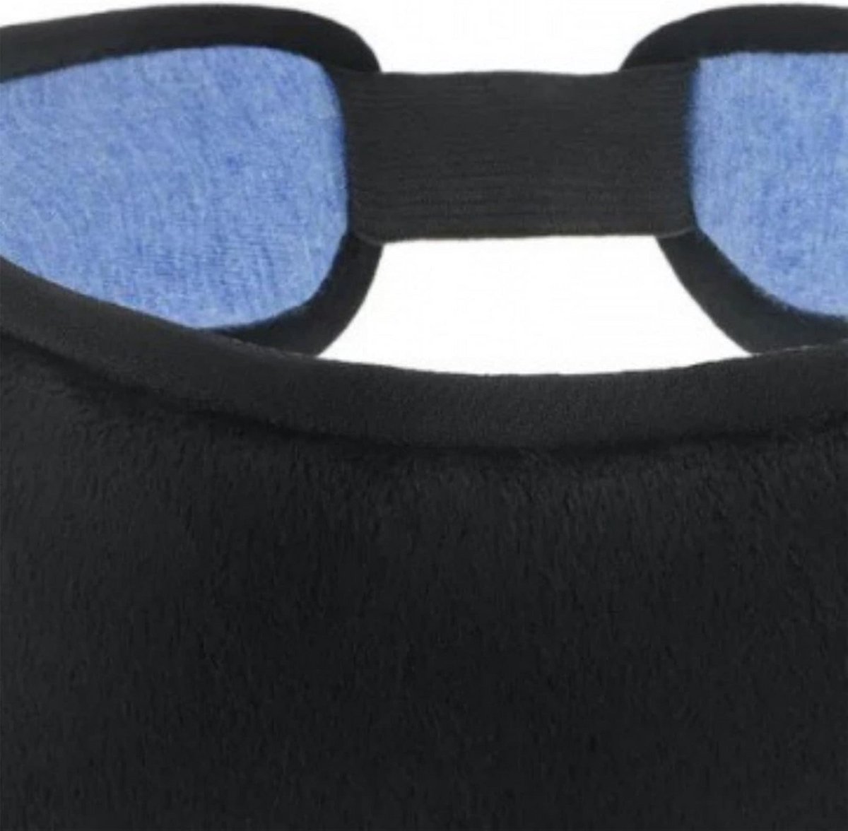 Draadloos Bluetooth Slaap Oogmasker met Ingebouwde Hoofdtelefoon