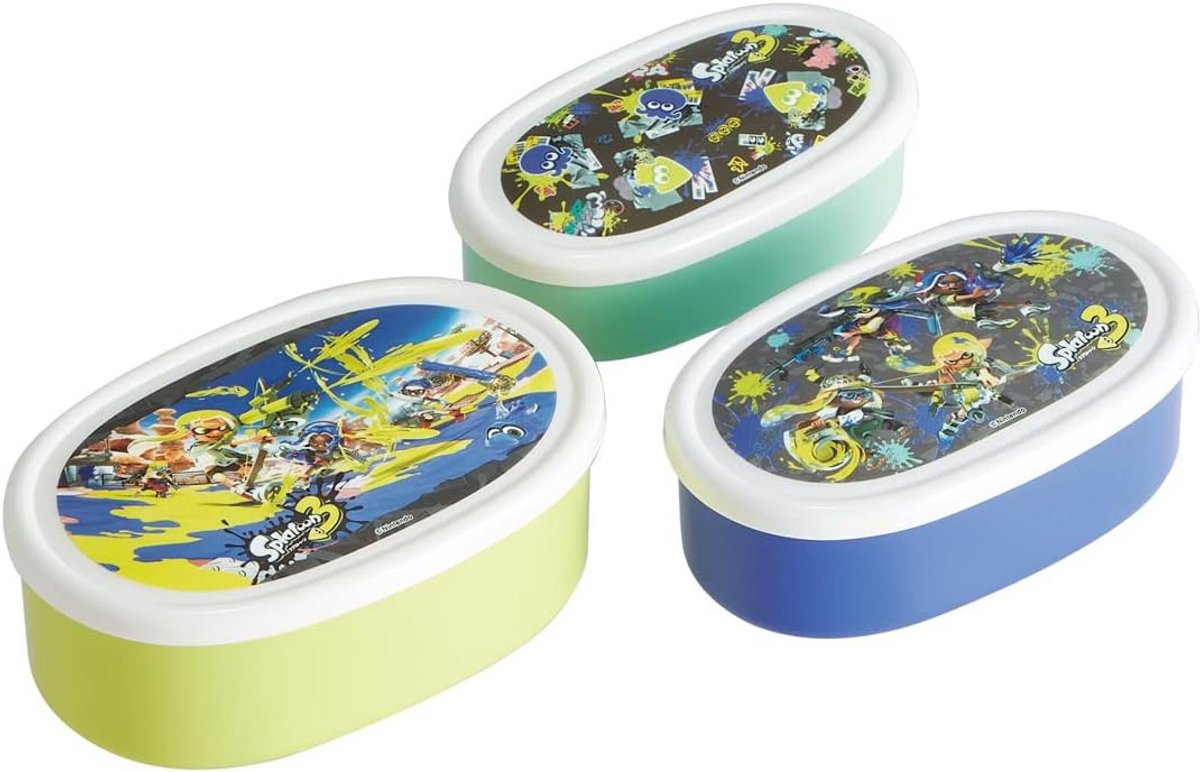 Set van 3 Stapelbare Bento Boxen met Luchtdichte Deksel, 860 ml, Geschikt voor Magnetron