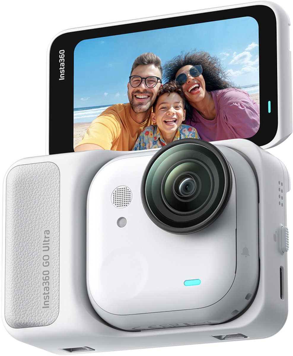 Insta360 - GO Ultra Creator Bundel - Arctic White - 4K 60 FPS-video - Action Camera thumbnail 5