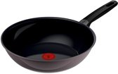 Tefal Ceramic Control Grey - Wokpan - 28 cm - Keramisch - Inductie - Ergonomisch - PFAS vrij