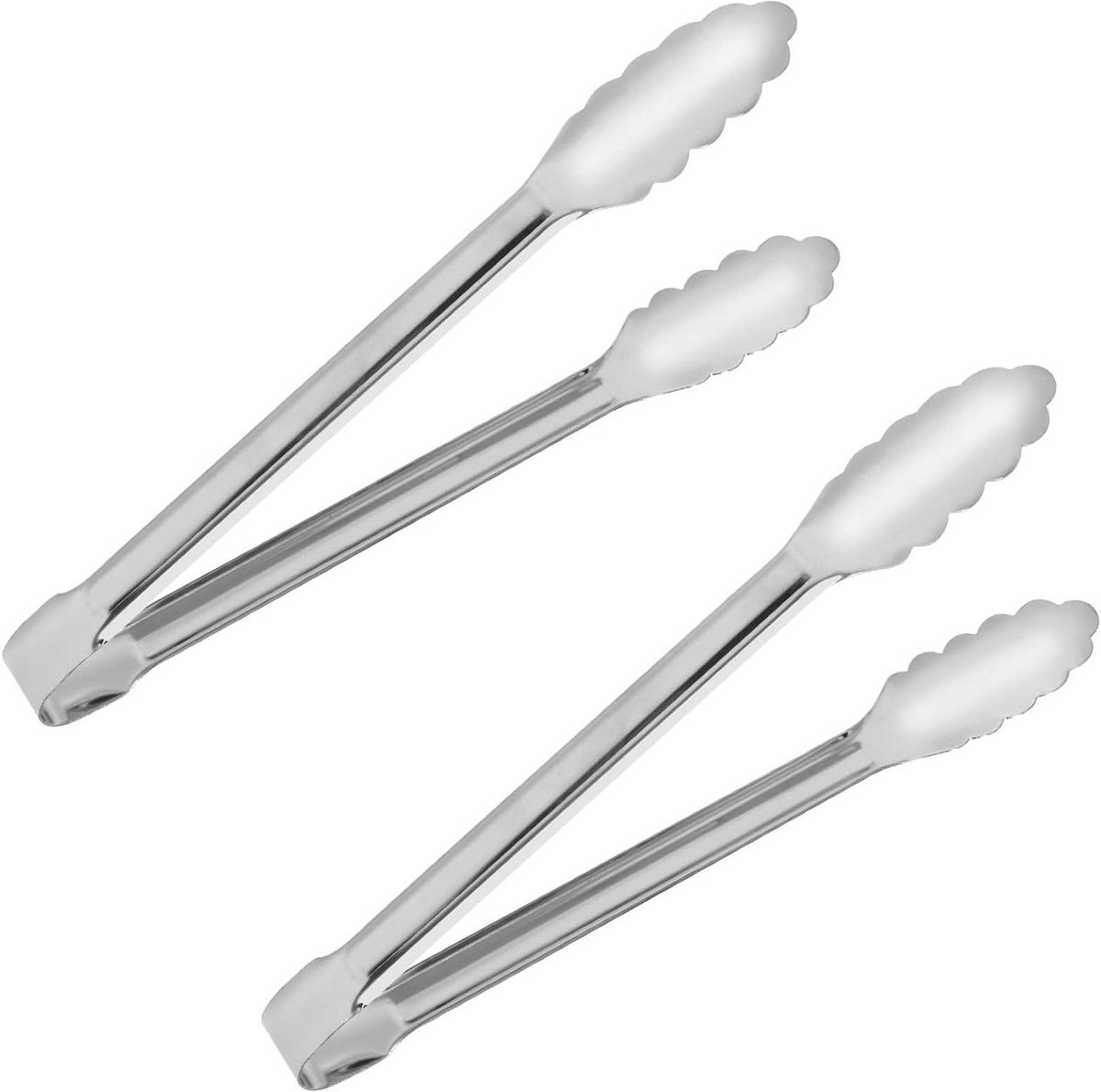 RVS keukentang 30 cm - Set van 2 - Voor koken, salade, grillen