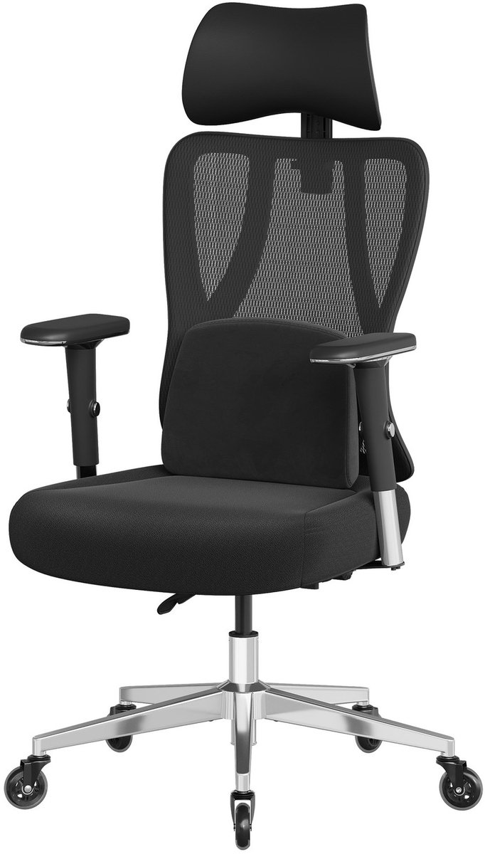 Ergonomische bureaustoel – kantoorstoel – draaistoel – Zwart