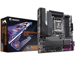 GIGABYTE B650M AORUS ELITE moederbord AMD B650 Socket AM5 ATX