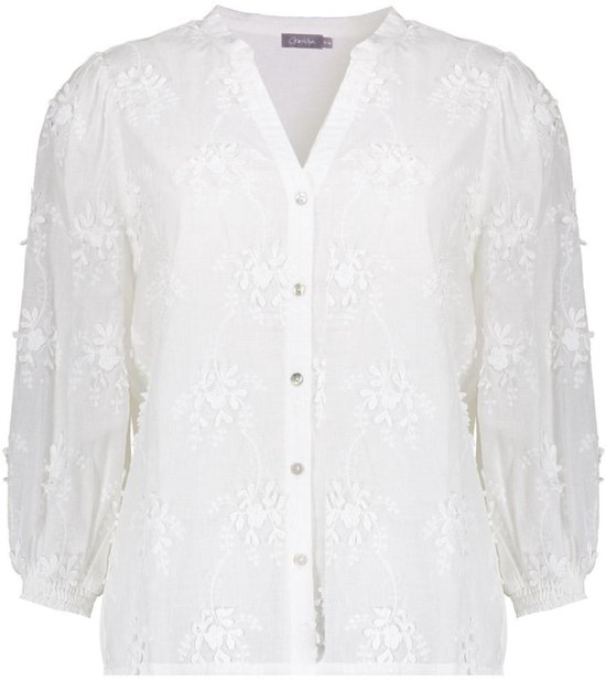 Geisha Blouse Blouse 63230 26 Off-white Dames Maat - XS
