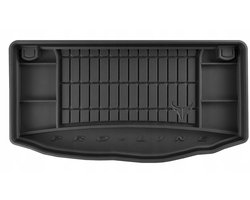 FROGUM TM Kofferbakmat - Geschikt voor KIA Picanto II Hatchback (2011-2017) - TPE Rubber - Zwart