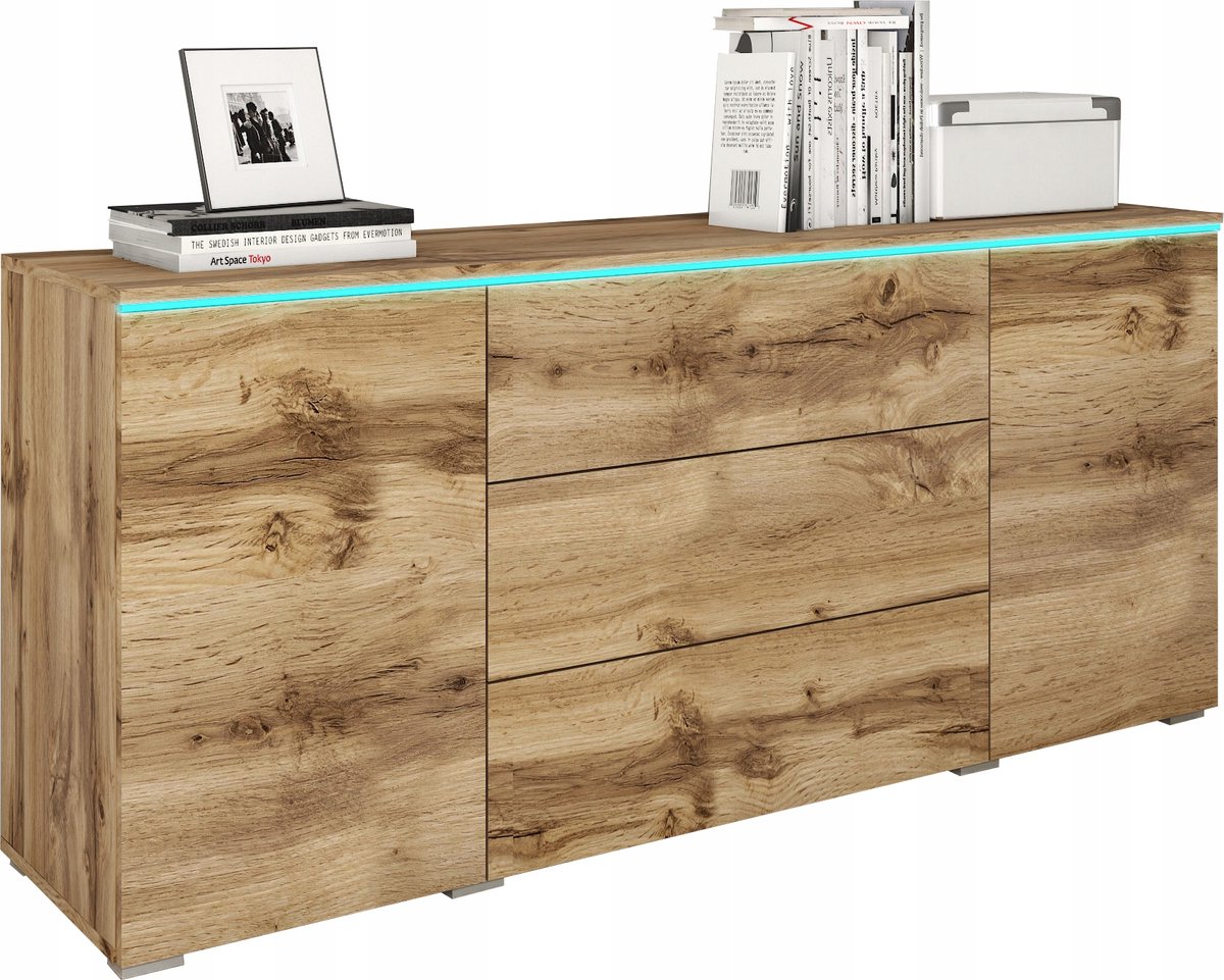 ModernHome Elegance - Dressoir - Mat afwerking - Push-to-open - 150 cm