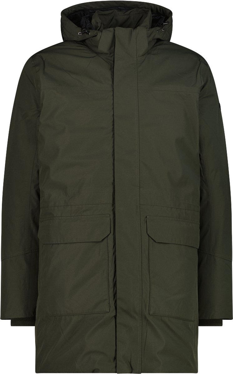 Gevoerde parka met ritssluiting en capuchon CMP Bois