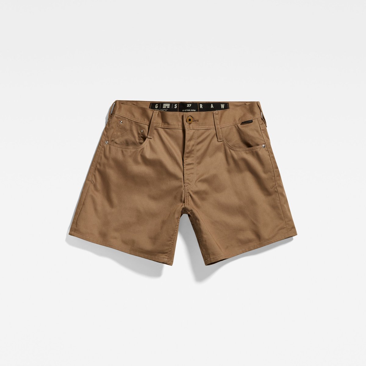 Merkloze Dames Shorts Comfortabele Mid Rise Pasvorm Blauw