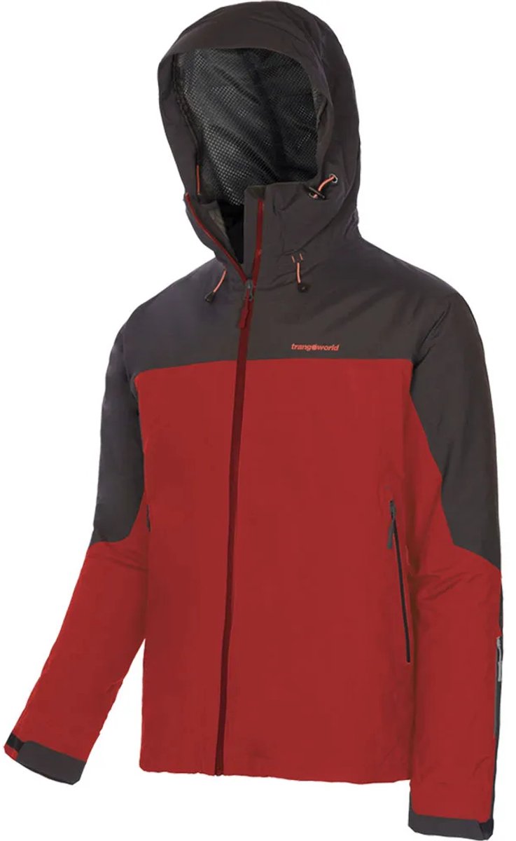 Trangoworld Vettore Complet Afneembare Jas Man Zwart