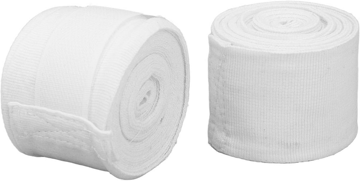 Set van 2 Boksbandages van 5 Meter Katoen voor Hand- en Polsbescherming