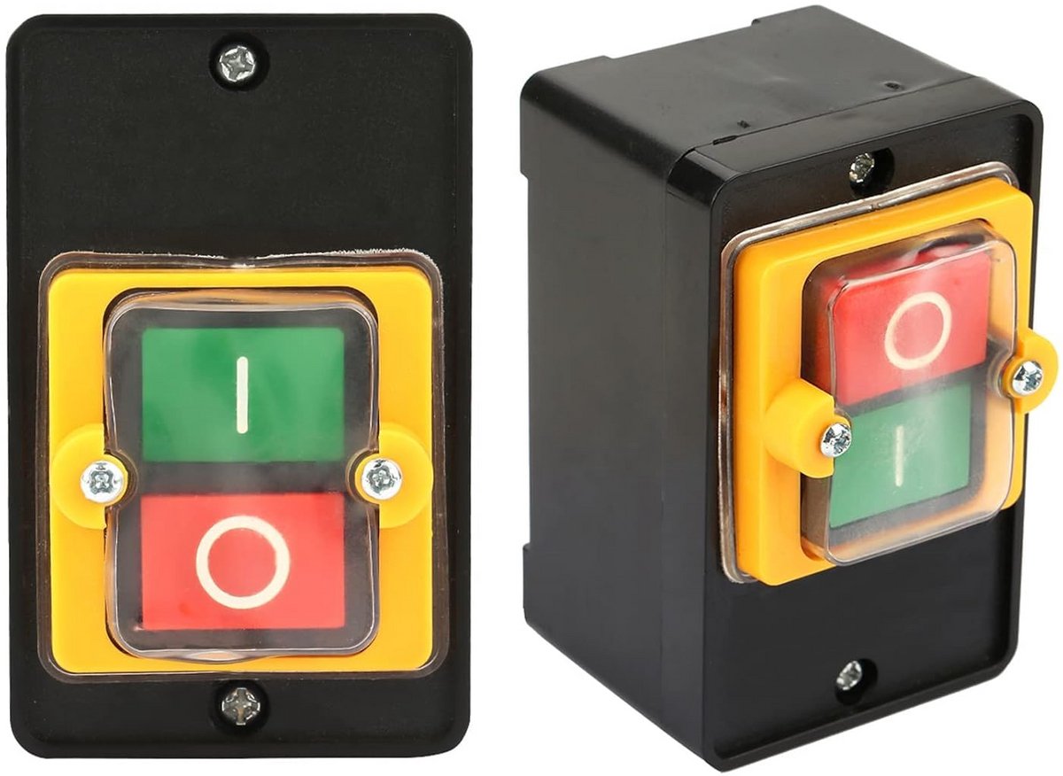 Waterdichte Aan/Uit Drukschakelaar voor Elektrisch Gereedschap en Machines 10A