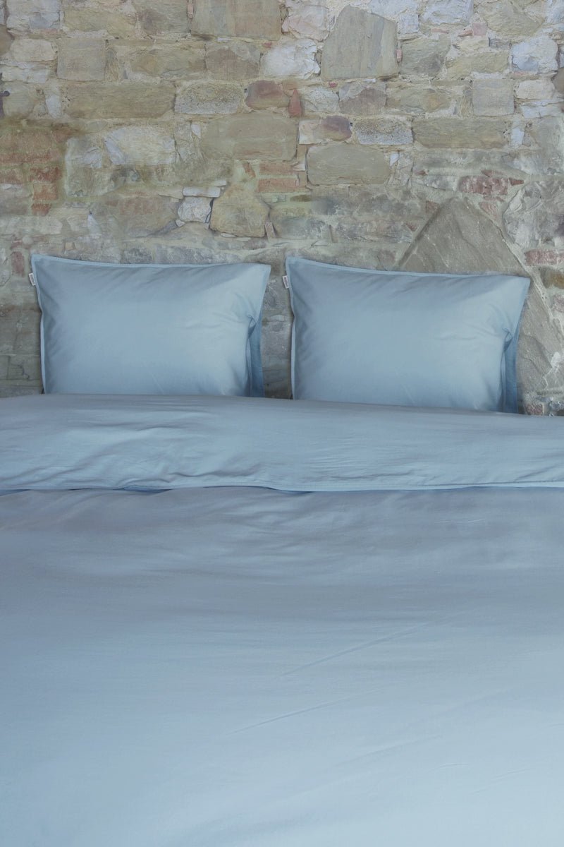 Gualtheri Home dekbedovertrek - 1-persoons (140x200/220 cm + 1 gratis kussensloop) - Blauw