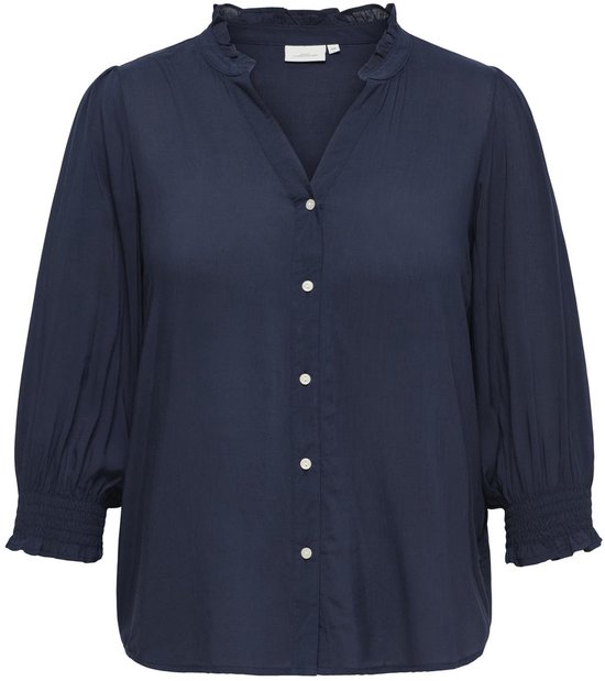 ONLY CARMAKOMA - CARRAYA 3/4 SHIRT WVN NOOS Chemisier Femme