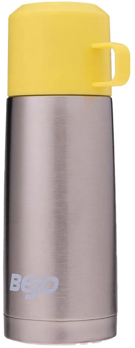 Bejo Kajo 350ml Thermosfles Geel,Zilver