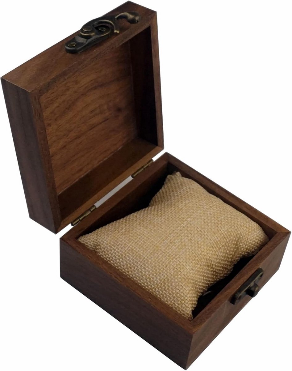 Houten Geschenkdoos Opslag Kist voor Sieraden Horloge