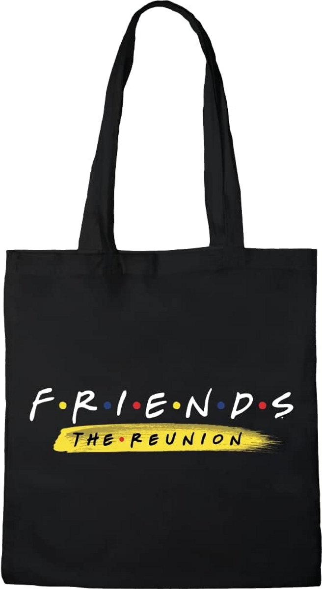 Katoenen Tas met Rendierprint - Duurzame Vrienden Utility Tas
