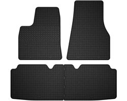 Wielganizator SolidTread Serie - Rubberen Automatten - Tesla Model S I - 4 Stuks - Zwart