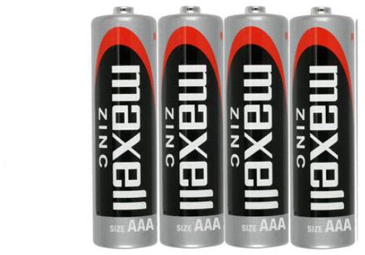 4x Micro batterij Type: AAA • R03 • Zn (Zink) 4 Stuks [18711-4]