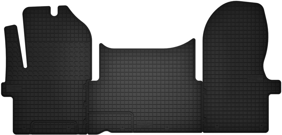 Wielganizator SolidTread - Automatten Rubber - Iveco Daily IV - Volledig Aangepast - Zwart