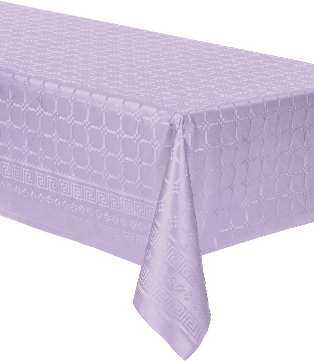 ISAP FRANCE - Roltafelkleed van damastpapier lila 1,2 x 6 m dik