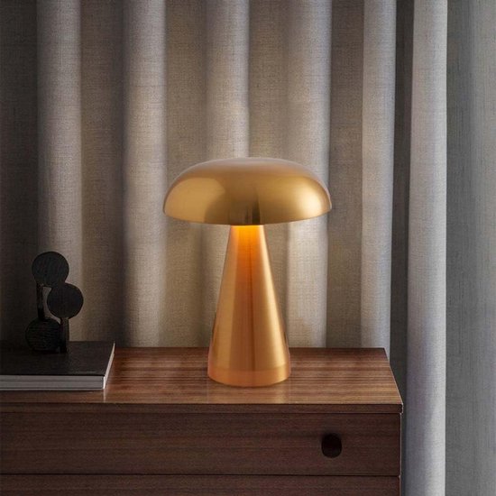 Dimbare Draadloze Tafellamp LED Oplaadbaar - Sfeerlamp Nachtlampje voor Slaapkamer — afbeelding 3