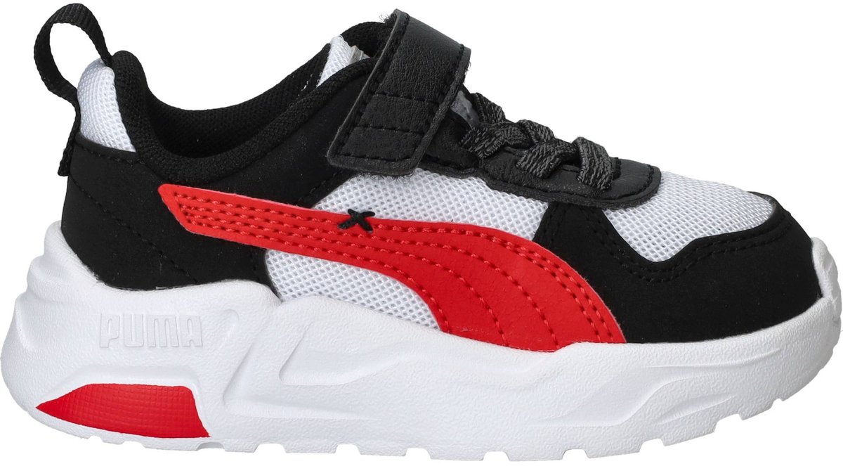 Puma Trinity 2 LT Mid 90s Sneakers Jongens Zwart