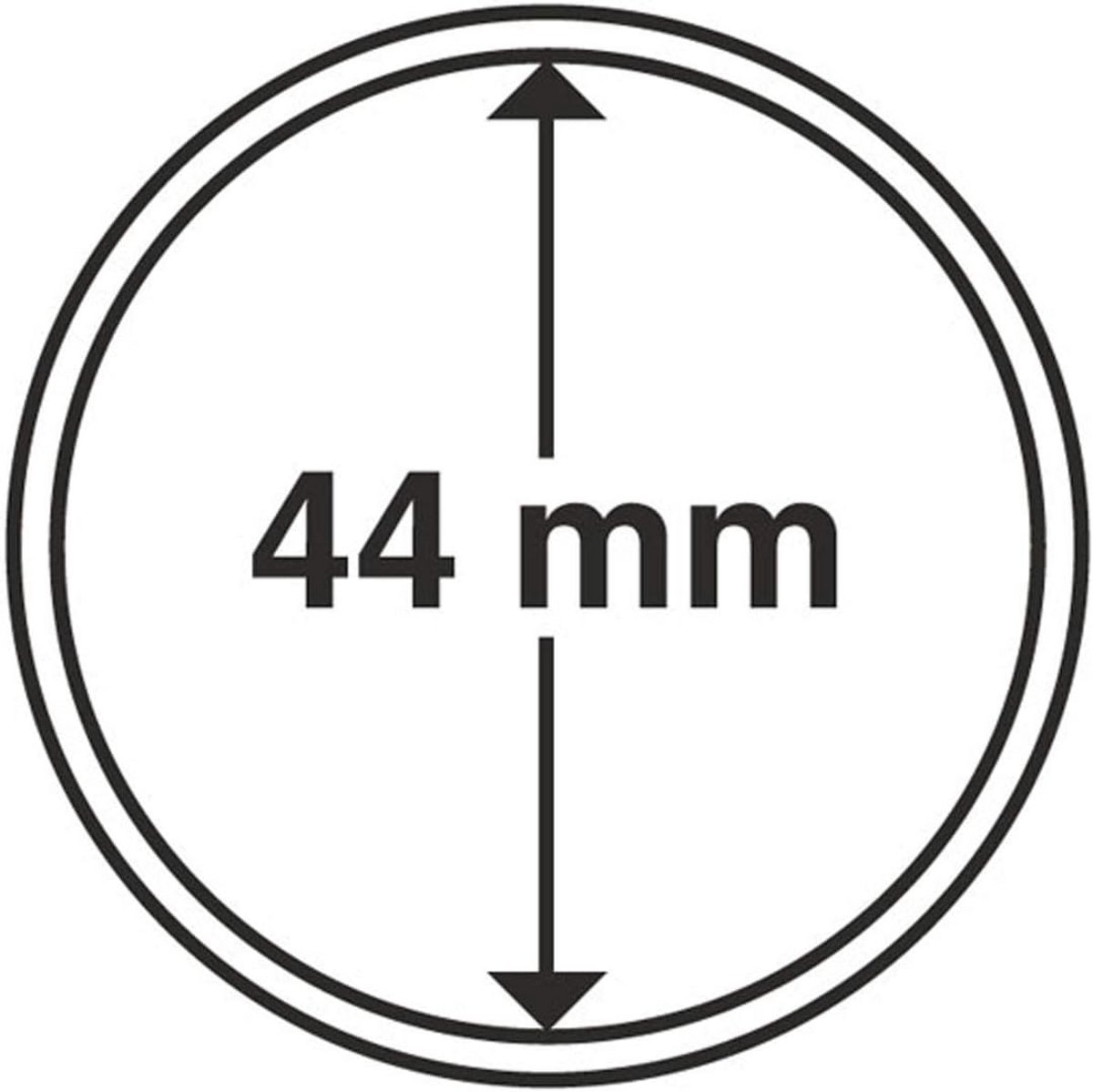 Set van 10 Muntcapsules - Universele Bescherming voor Gouden en Zilveren Munten (14-62 mm)