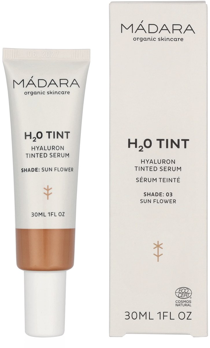 Madara H2O Tint Tinted Hyaluronic Serum 30 ml - #3 Sun Flower
