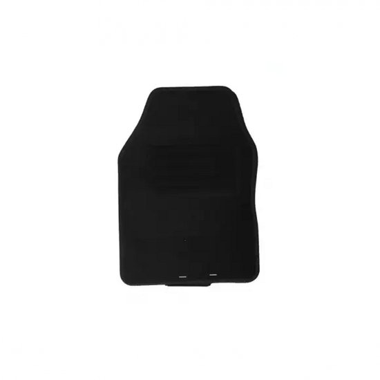 Carpoint Automatenset Malibu Universal Textile Noir 4 pièces