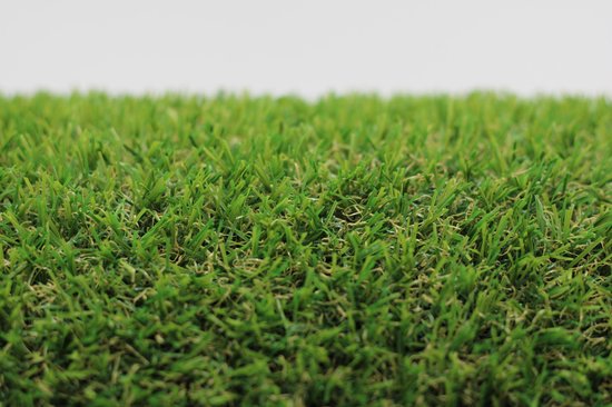 Niba Kunstgras 4x4 mètre - 20 mm Hauteur de pile - Tapis de gazon pour Balcon, Jardin & Camping
