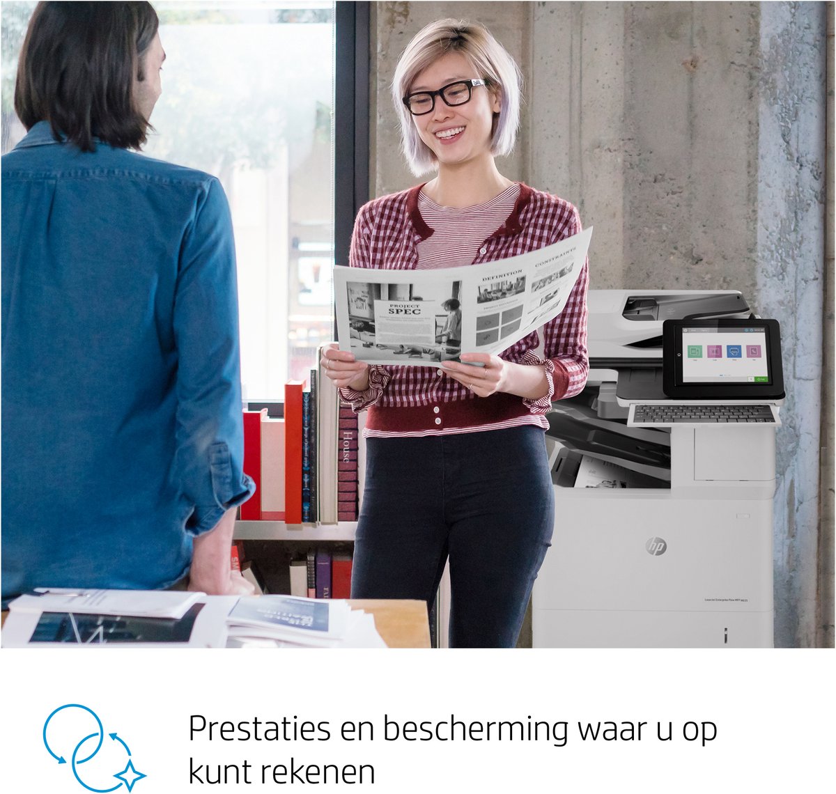 HP LaserJet Enterprise Flow MFP M635z thumbnail 3