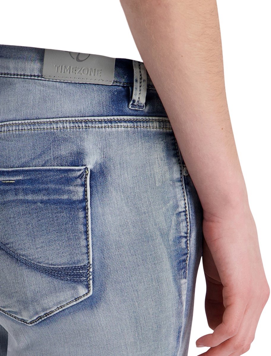 TIMEZONE Dames Jeans Broeken skinny Fit Blauw W 26 Volwassenen