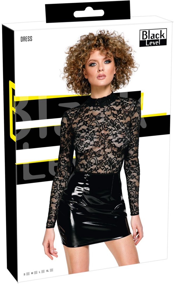 Vinyl Jurk Lace L