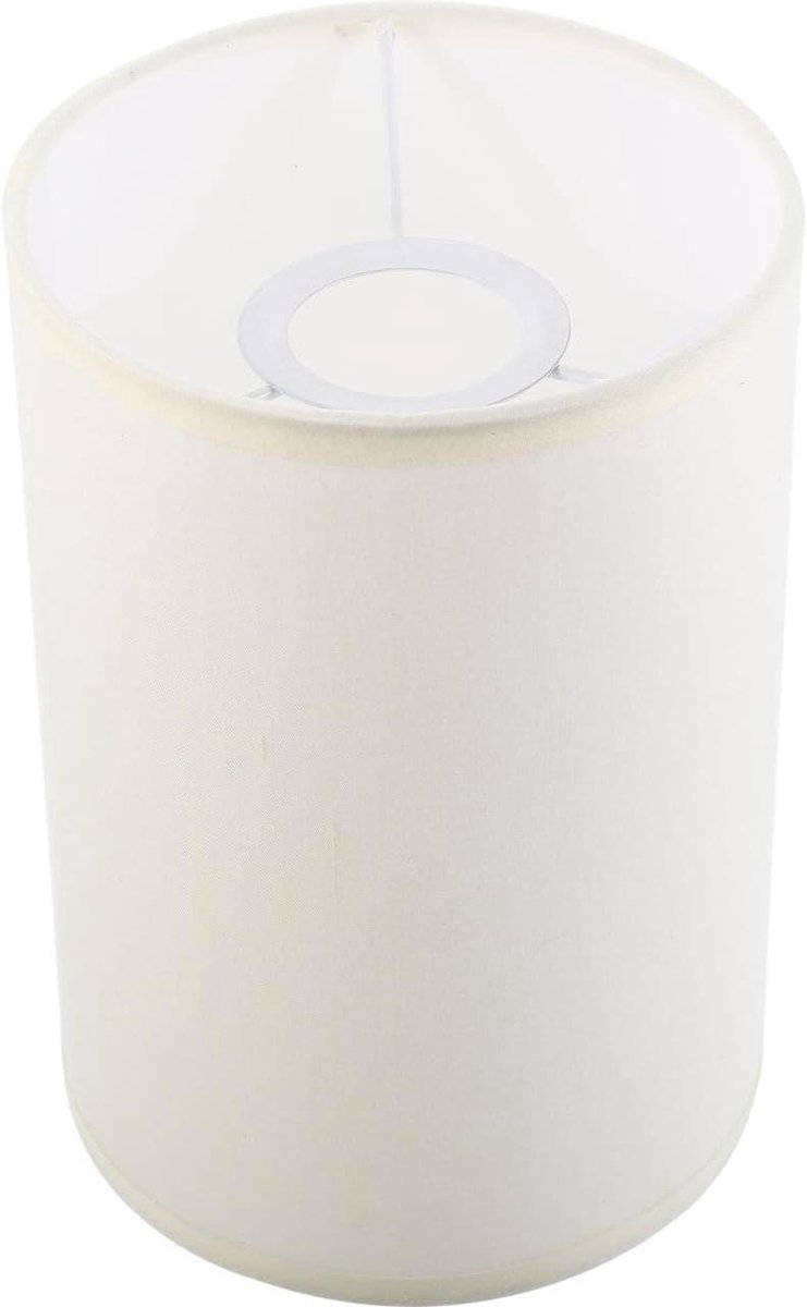 Cilindrische lampenkap van natuurlijk linnen, E27 fitting, stoffen paraplu design, lampenkap voor tafellamp en staande lamp - 85 characters.