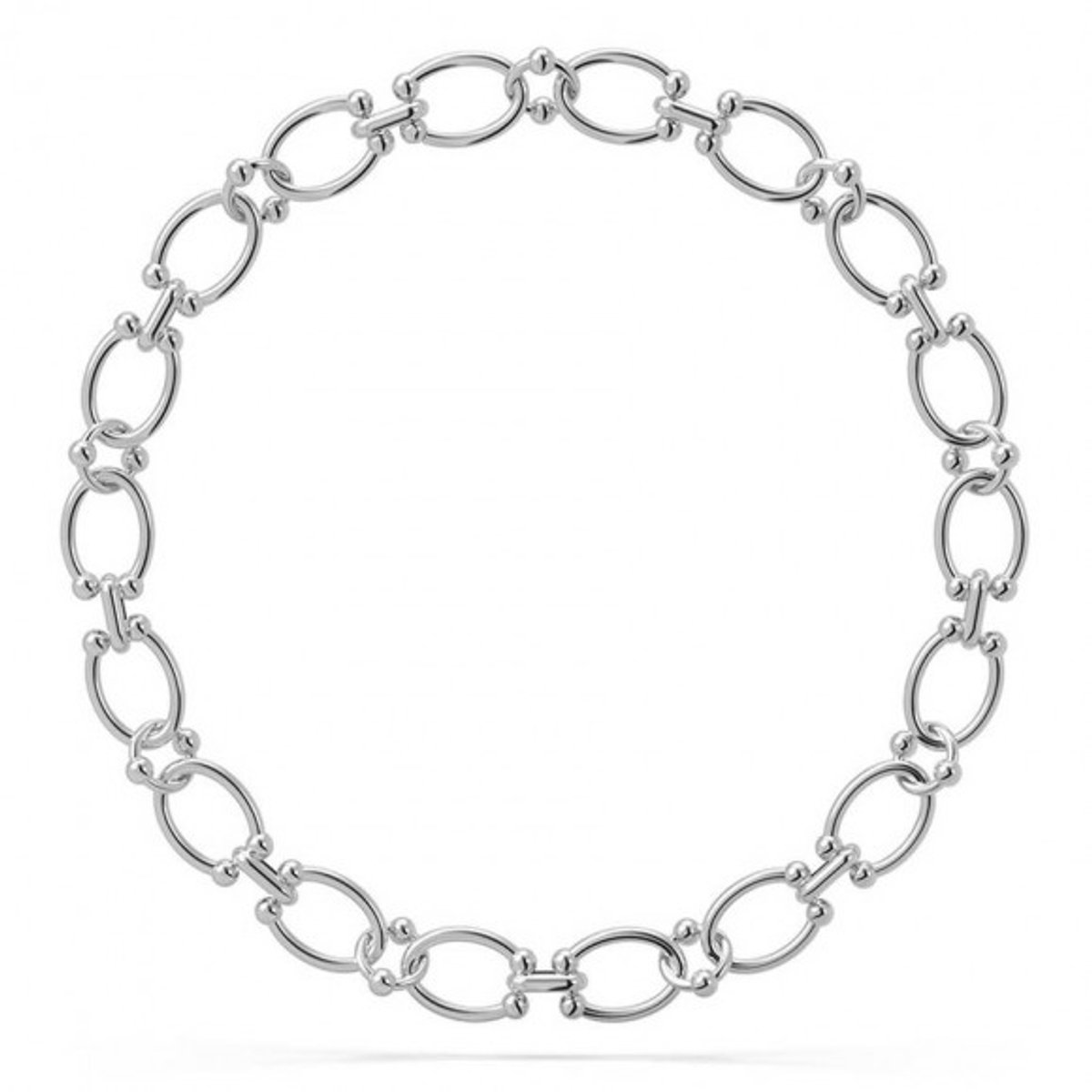 Pianegonda Assoluto Necklace Zilver Wit 45