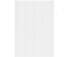 vidaXL - Venetiaanse - jaloezie - Wit - 213 - x - 130 - cm - 25 - mm - PVC