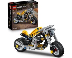 Product afbeelding van LEGO Technic - Gele Motor Speelgoed voor Kinderen vanaf 7 Jaar - 42225