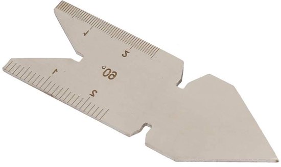 Fishtail Gauge RVS Draad Pitch Snijgereedschap Meet Tool - Schroefdraad ...