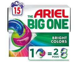 Ariel 3in1 Wasmiddel Pods The Big One Color - 15 stuks