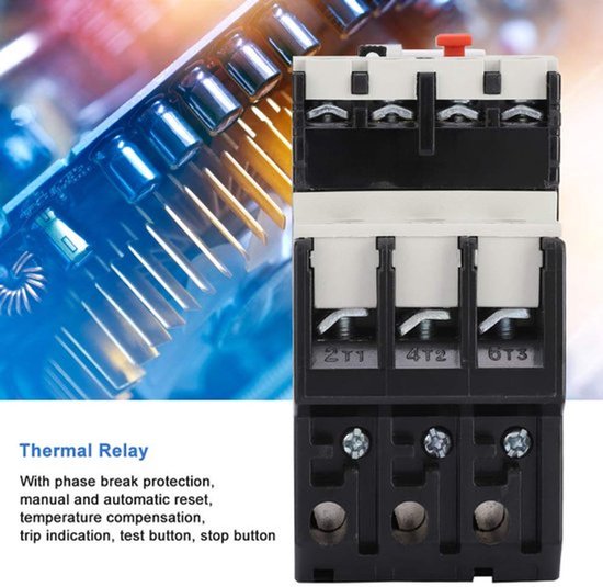 Relé Térmico Elektromotorisch thermisch overbelastingsrelais Relé ...